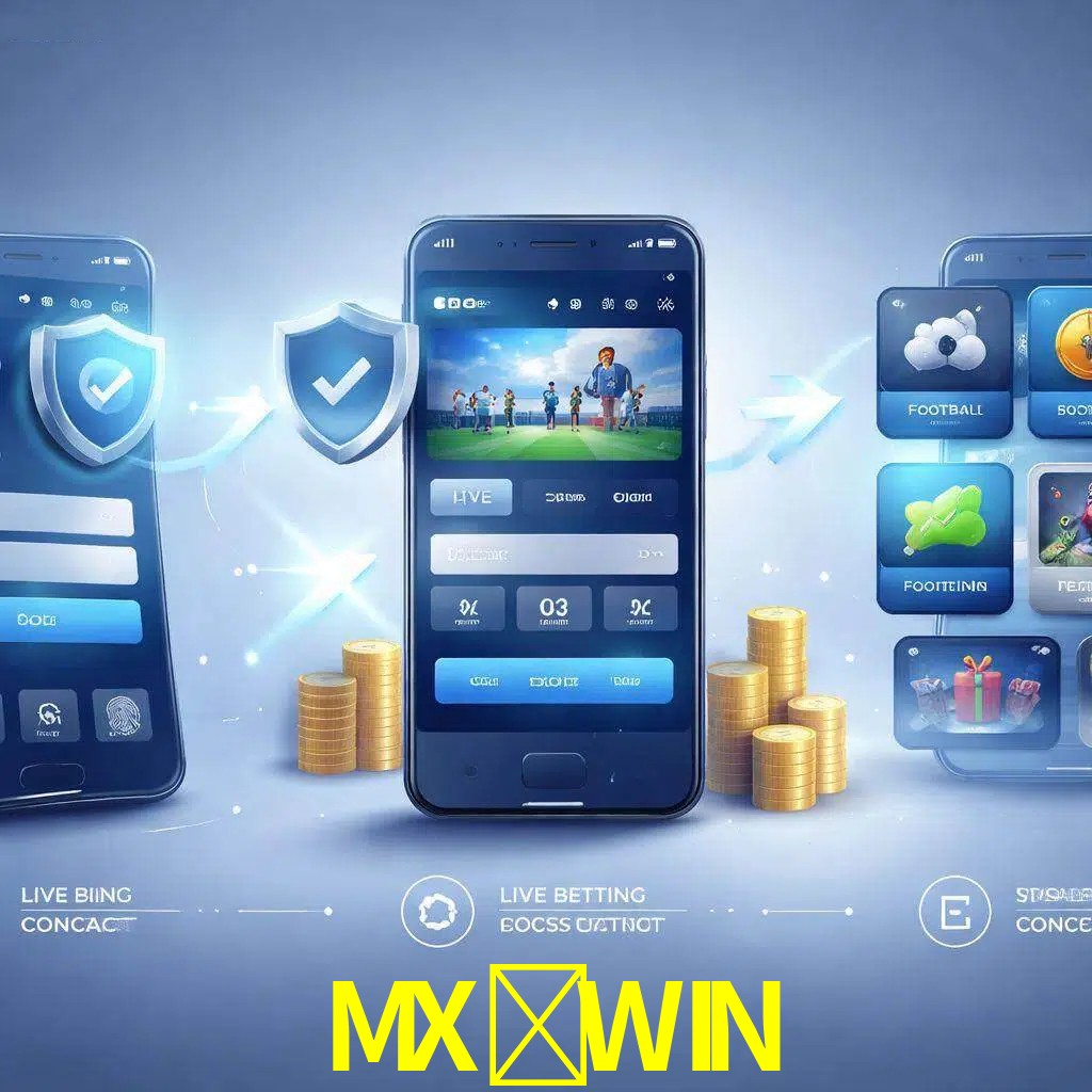 Pasos de acceso a la app MX-WIN en pantalla de teléfono móvil